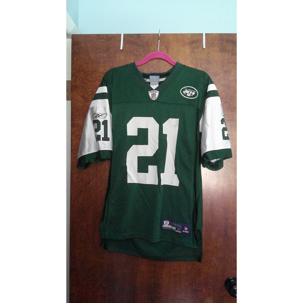 Reebok‎ Football Jersey Mens Small Green LaDainian Tomlinson Jets 21 Mesh